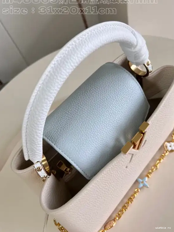 WIS LOUIS BB-31.5*20*11CM CAPUCINES VUITTON 0424
